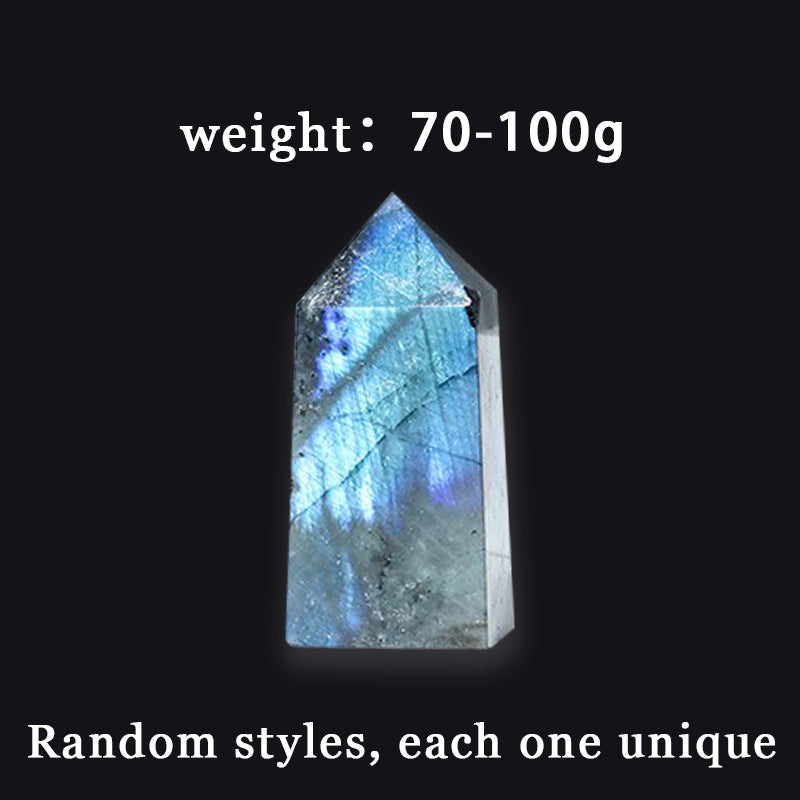 Labradorite Tower - Four-sided Crystal for Spiritual Enhancement