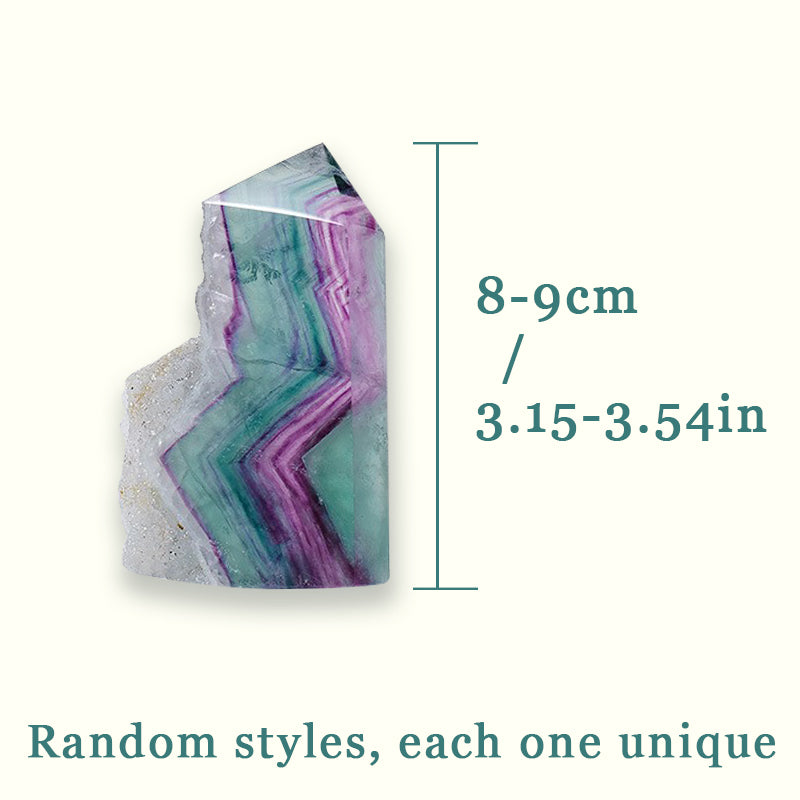 Rainbow Fluorite Tower - Balance Emotions & Enhance Spirituality