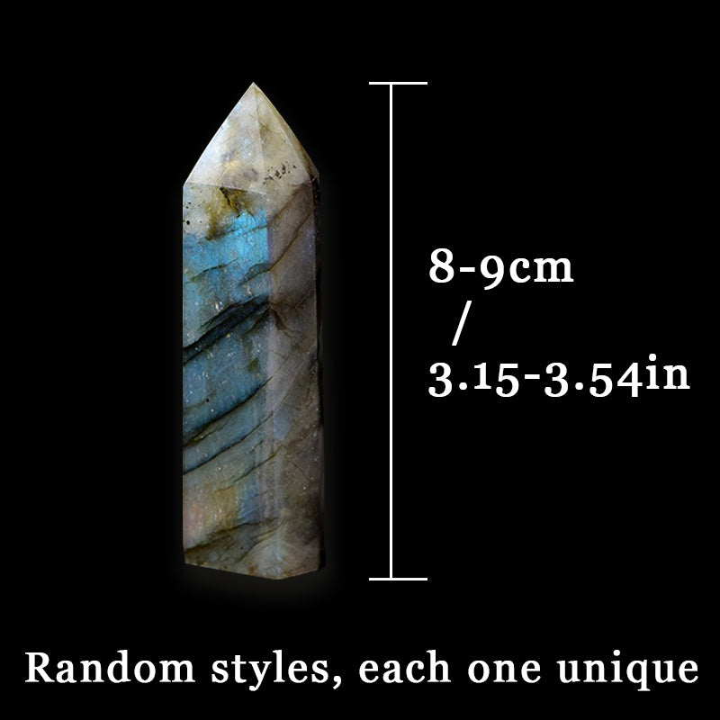 Labradorite Tower - Stress Relief, Energy Balancing and Intuition Enhancement Tool