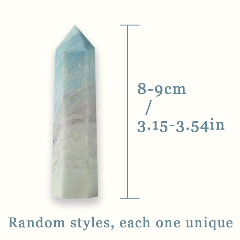 Caribbean Calcite Quartz Tower - Enhance Cognitive Abilities & Achieve Success