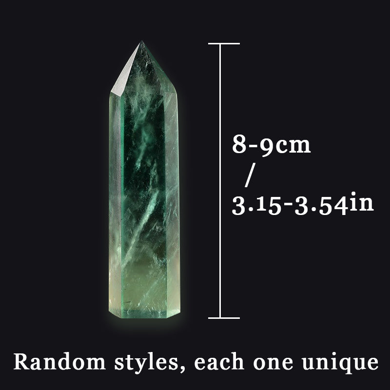 Green Fluorite Tower - Nature's Catalyst for Energy Balance & Creativity