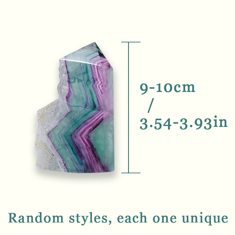 Rainbow Fluorite Tower - Balance Emotions & Enhance Spirituality