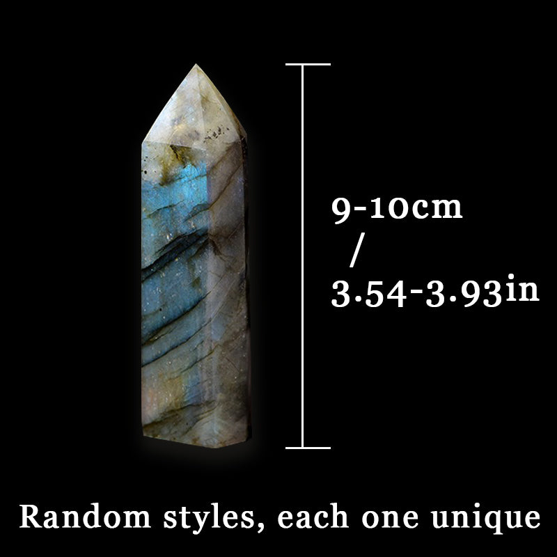 Labradorite Tower - Stress Relief, Energy Balancing and Intuition Enhancement Tool