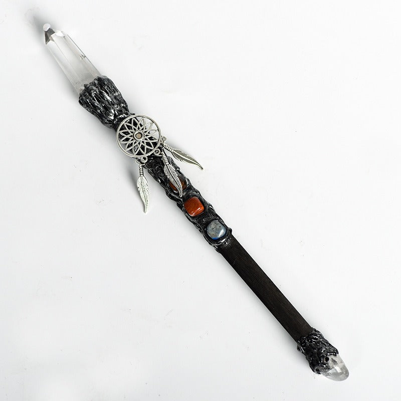 White Crystal Wand，Crystal Magic Wand