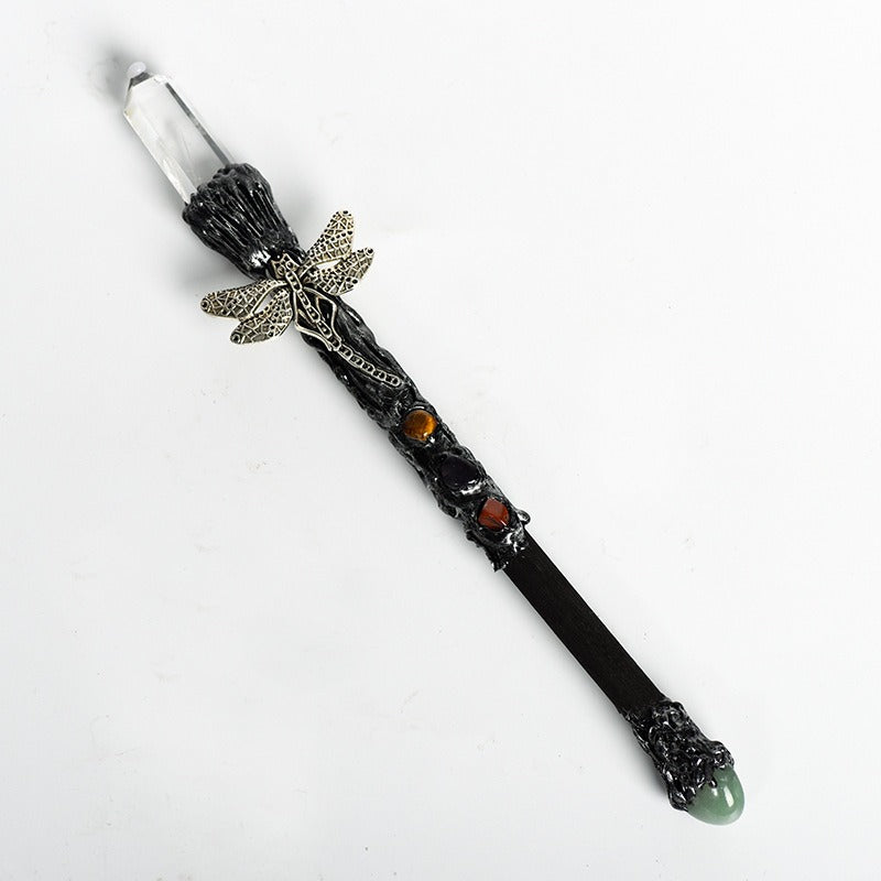 White Crystal Wand，Crystal Magic Wand