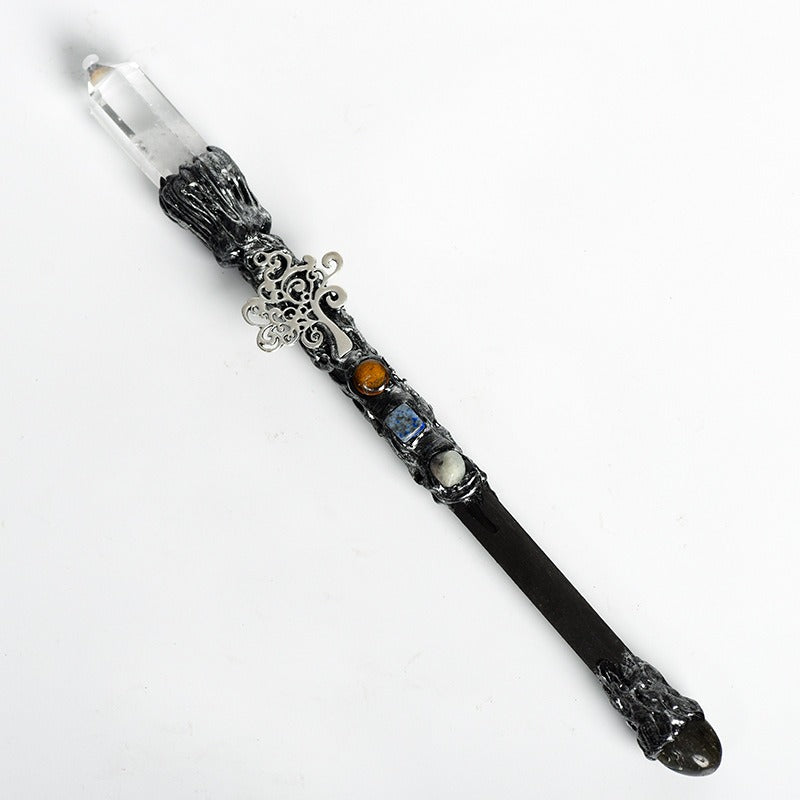 White Crystal Wand，Crystal Magic Wand