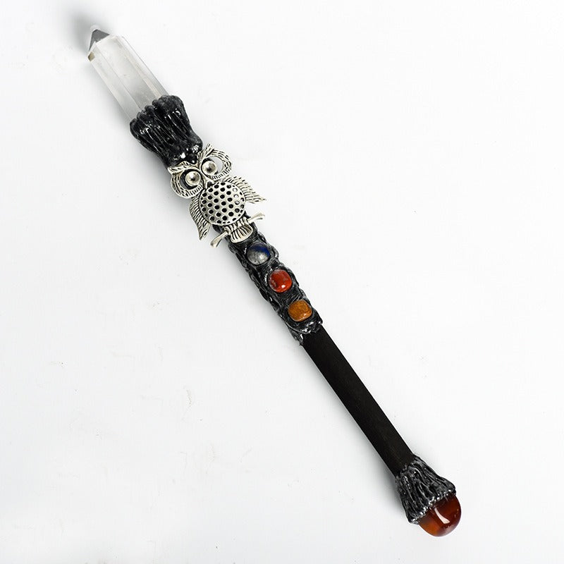 White Crystal Wand，Crystal Magic Wand